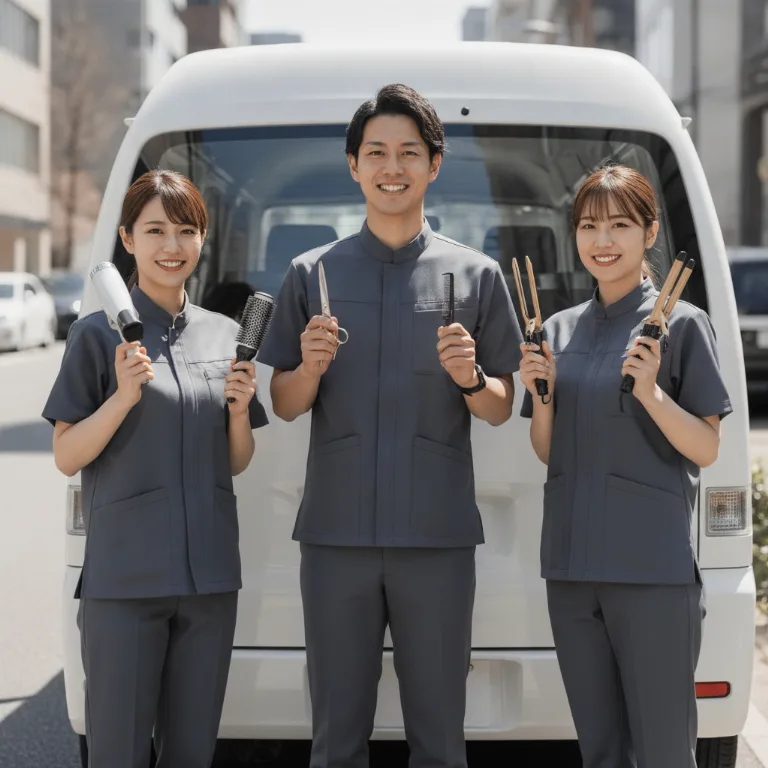 高級美容室 のチーム: 飯田市